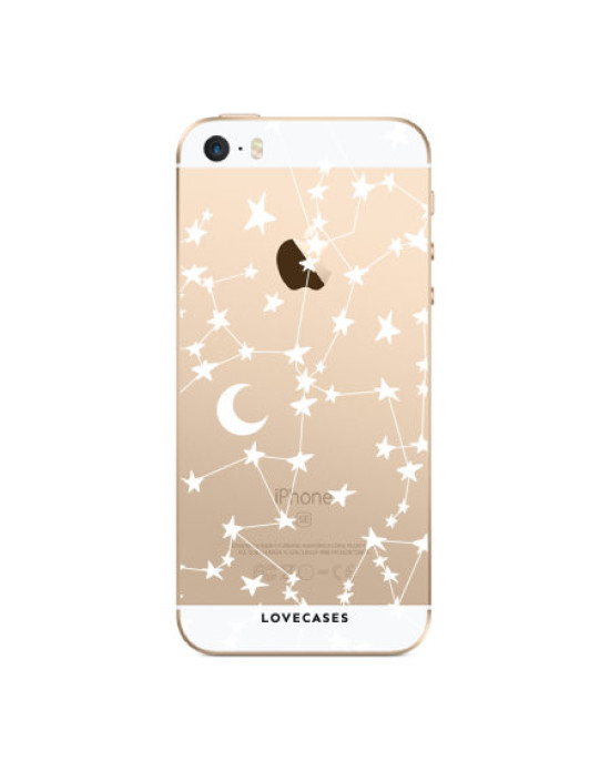 LoveCases iPhone SE Clear Starry Phone Case
