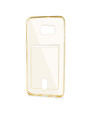 Olixar FlexiShield Slot Samsung Galaxy S6 Edge Plus Gel Case - Gold