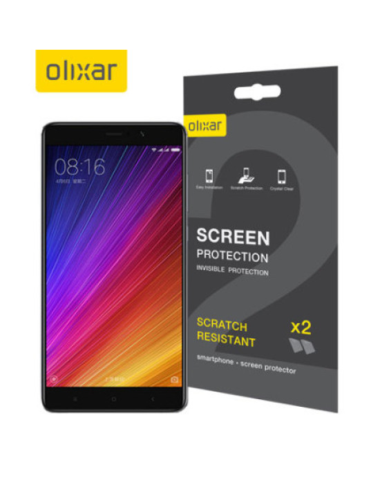 Olixar Xiaomi Mi 5s Plus Screen Protector 2-in-1 Pack