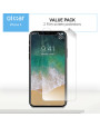 Olixar iPhone X Screen Protector 2-in-1 Pack