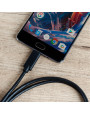 Olixar Galaxy Buds Pro USB-A Charging Cable with USB-C - Black 1m