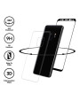 Eiger 3D 360 GLASS Tempered Glass Screen Protector for Samsung Galaxy S9 in Clea