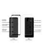 Eiger 3D 360 GLASS Tempered Glass Screen Protector for Samsung Galaxy S9 Plus in