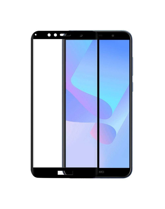 Eiger 3D GLASS Full Screen Glass Screen Protector for Huawei Y6/Y6 Prime (2018) 