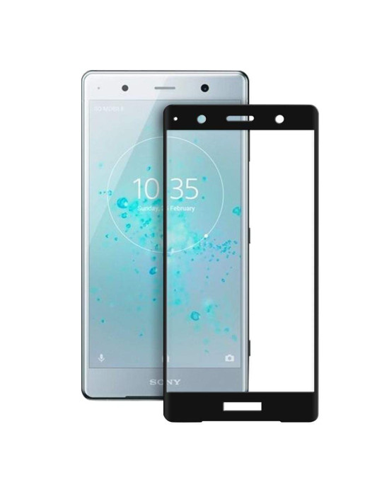 Eiger 3D GLASS Full Screen Glass Screen Protector for Sony Xperia XZ2 Premium in