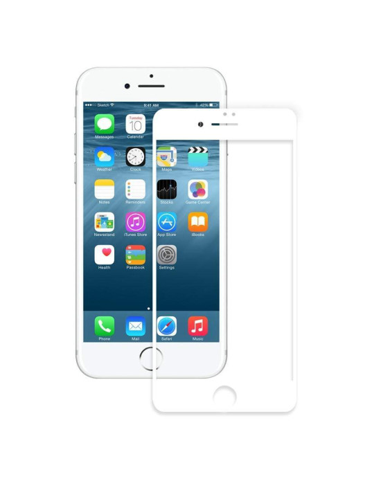 Eiger 3D GLASS Full Screen Tempered Glass Screen Protector for Apple iPhone 8/7 