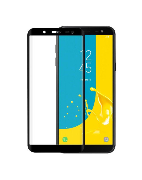 Eiger 3D GLASS Full Screen Tempered Glass Screen Protector for Samsung Galaxy J6