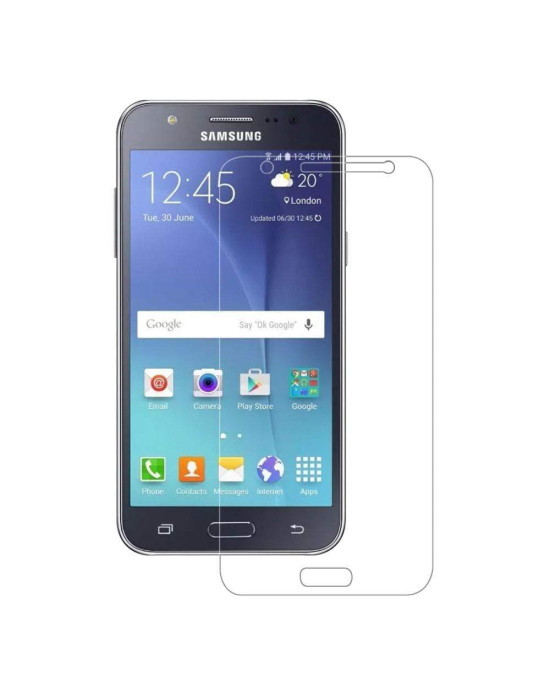 Eiger GLASS Tempered Glass Screen Protector for Samsung Galaxy J5 (2015) in Clea