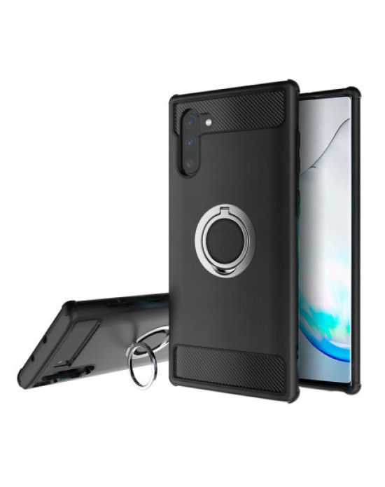 Olixar ArmaRing Samsung Galaxy Note 10 Finger Loop Tough Case - Black