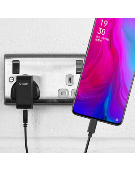 High Power Oppo Reno Wall Charger & 1m USB-C Cable