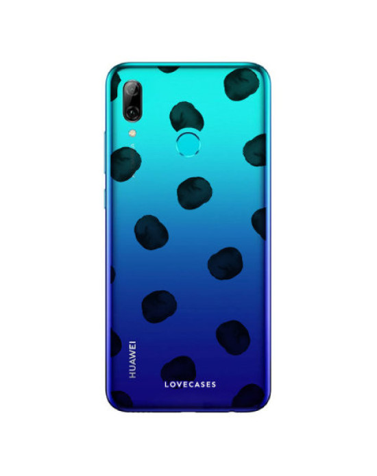 LoveCases Huawei P Smart 2019 Polka Phone Case - Clear Black LoveCases Huawei P Smart 2019 Polka Phone Case - Clear Black