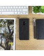 Olixar Leather-Style Samsung Galaxy S9 Wallet Stand Case - Black