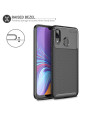 Olixar Carbon Fibre Samsung Galaxy A40 Case - Black