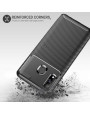 Olixar Carbon Fibre Samsung Galaxy A40 Case - Black