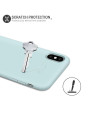 Olixar iPhone XS Soft Silicone Case - Pastel Green