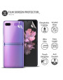 Olixar Front And Back Samsung Galaxy Z Flip TPU Screen Protectors