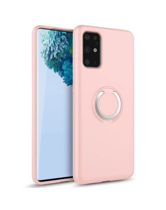Zizo Revolve Series Galaxy S20 Plus Ultra Thin Ring Case - Rose Quartz Zizo Revolve Series Galaxy S20 Plus Ultra Thin Ring Case - Rose Quartz