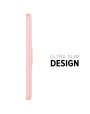 Zizo Revolve Series Galaxy S20 Plus Ultra Thin Ring Case - Rose Quartz