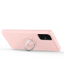 Zizo Revolve Series Galaxy S20 Plus Ultra Thin Ring Case - Rose Quartz