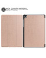 Olixar Leather-Style Galaxy Tab S5e Stand Case -Rose Gold