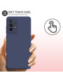 Olixar Samsung Galaxy A52 5G Soft Silicone Case - Midnight Blue