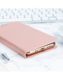 Olixar Leather-Style iPhone 11 Pro Max Mirror Stand Case - Rose Gold