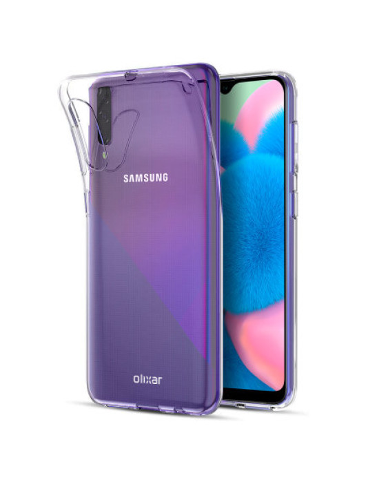 Olixar FlexiShield Samsung Galaxy A30S Gel Case - Clear