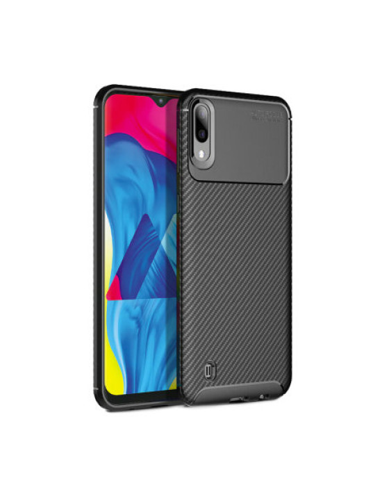 Olixar Carbon Fibre Samsung Galaxy M10 Case - Black