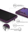 Ringke Fusion X Huawei P20 Pro Tough Case - Lilac Purple