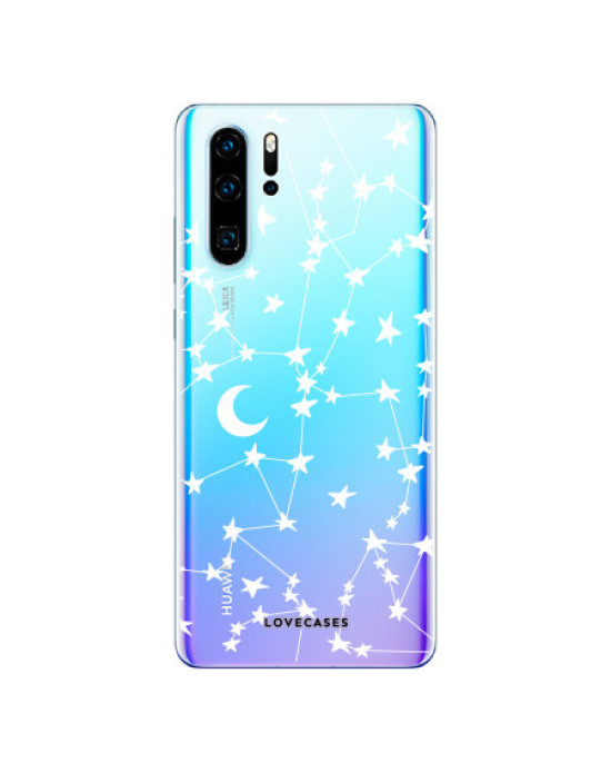 LoveCases Huawei P30 Pro Clear Starry Phone Case