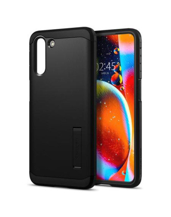Spigen Samsung Galaxy S21 Tough Armor Rugged Case - Black