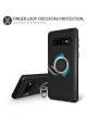 Olixar ArmaRing Samsung Galaxy S10 Plus Finger Loop Tough Case - Black