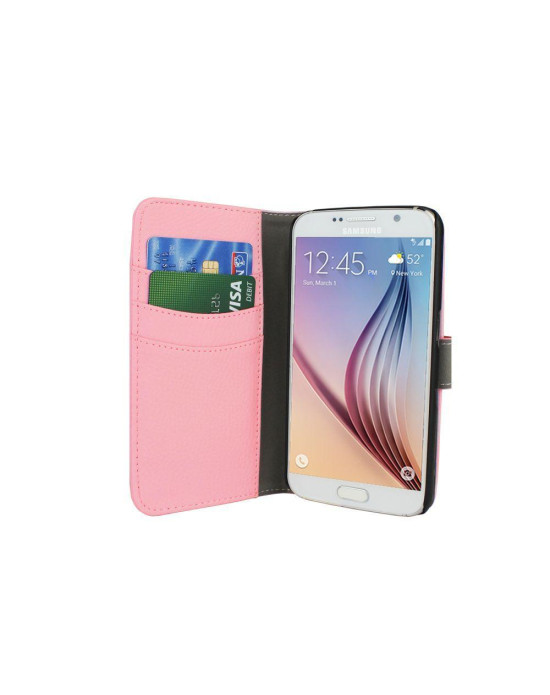 Redneck Duo Wallet Folio with Detachable Slim Case for Samsung Galaxy S6 in Ligh