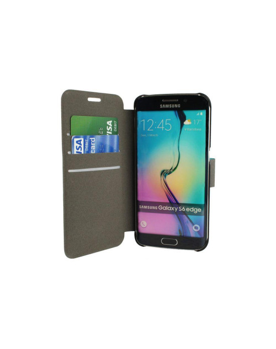 Redneck Elano Stand Folio Case for Samsung Galaxy S6 Edge in Aqua