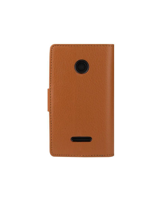 Redneck Prima W/Folio Lumia 435 Tan Case