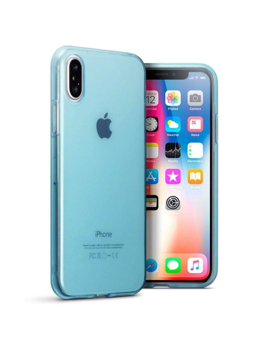 Terrapin Apple iPhone X/XS Slim Gel Case - Blue
