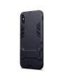 Terrapin Apple iPhone XS Max Dual Layer Impact Armour Stand Case - Black