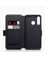 Terrapin Huawei P30 Lite Ultra Slim Genuine Leather Wallet Case - Black