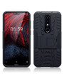 Terrapin Nokia 6.1 Plus Rugged Shockproof Tough Case - Black Terrapin Nokia 6.1 Plus Rugged Shockproof Tough Case - Black