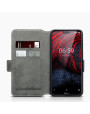 Terrapin Nokia 6.1 PLUS/X6 Ultra Slim Faux Leather Wallet Case - Black Terrapin Nokia 6.1 PLUS/X6 Ultra Slim Faux Leather Wallet Case - Black