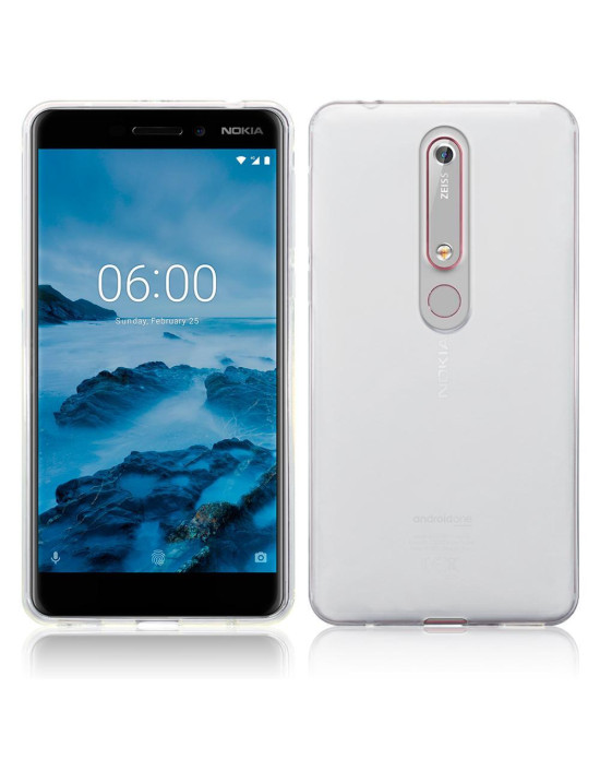 Terrapin Nokia 6 2018 Slim Gel Case - Clear