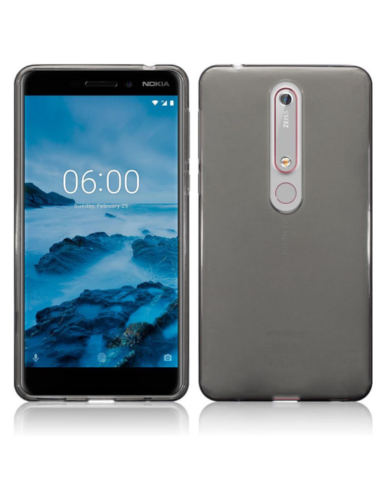 Terrapin Nokia 6 2018 Slim Gel Case - Shadow Black