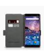Terrapin Nokia 7 Plus Ultra Slim Faux Leather Wallet Case - Black