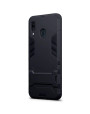 Terrapin Samsung Galaxy A30 Dual Layer Shock Resistant Armour Case + Stand - Bla