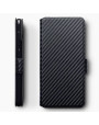 Terrapin Samsung Galaxy A30 Ultra Slim PU Leather Wallet Case - Black Carbon Tex