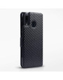Terrapin Samsung Galaxy A30 Ultra Slim PU Leather Wallet Case - Black Carbon Tex