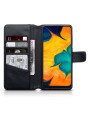Terrapin Genuine Leather Wallet Case for Samsung Galaxy A30 - Black