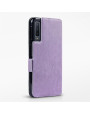 Terrapin Samsung Galaxy A7 2018 Ultra Slim PU Leather  Wallet Case - Purple