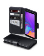 Terrapin Genuine Leather Wallet Case for Samsung Galaxy A7 2018 - Black