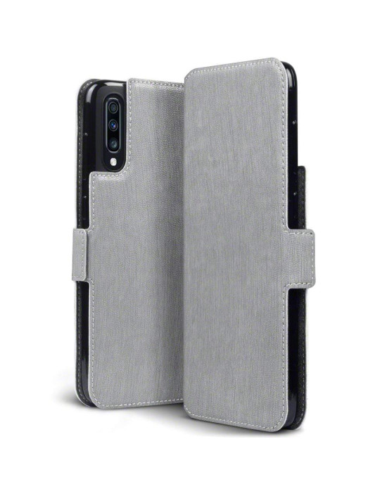 Terrapin Samsung Galaxy A70 Ultra Slim PU Leather Wallet Case - Grey